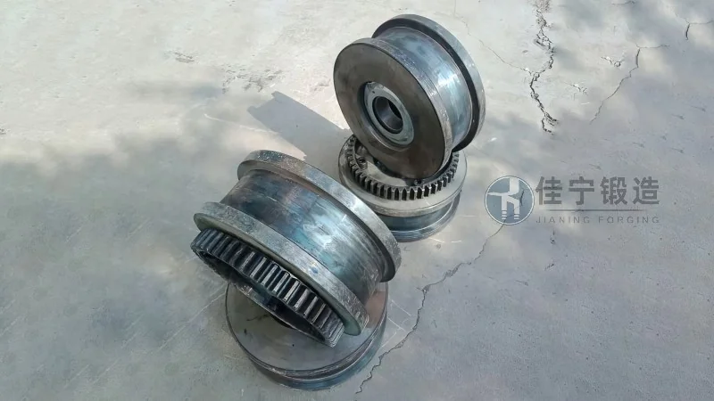 北京懐柔某鉱車重工場車輪鍛造品ケース